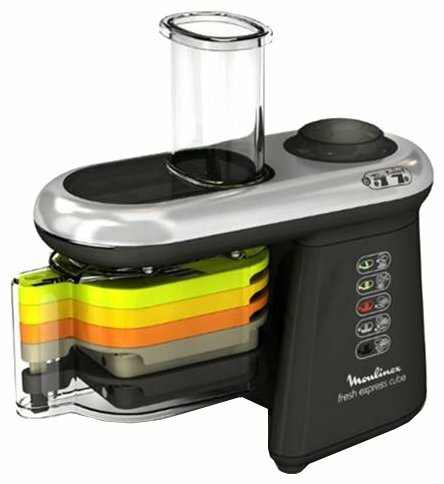 Измельчитель электрический Moulinex DJ905832 0.5л. 280Вт черный/серый — фото 1
