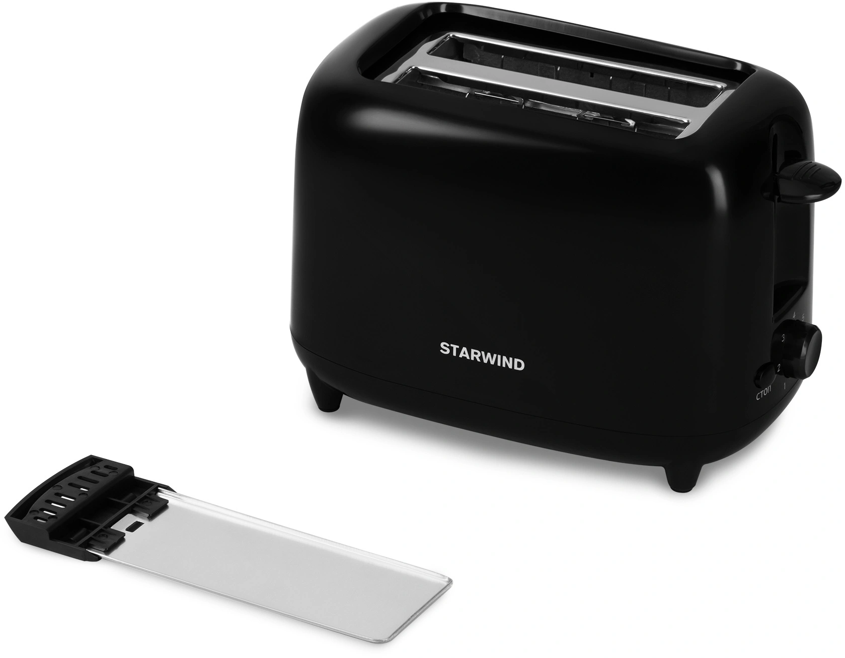 Тостер Starwind ST7002 700Вт черный — миниатюра 7