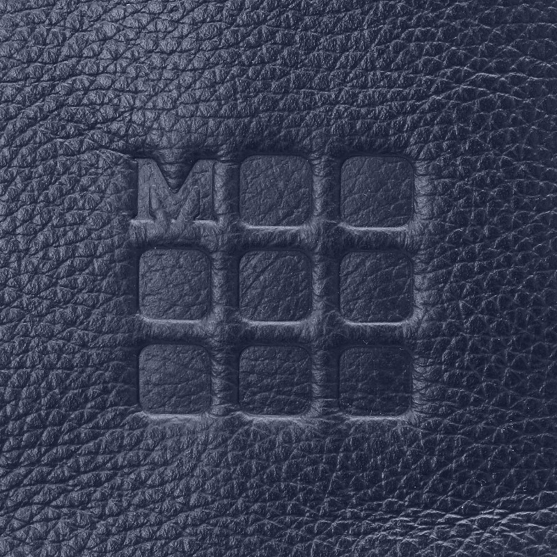 Сумка мужская Moleskine Classic Leather ET84DBVB20 с отделением для ноутбука 15" синяя натур.кожа — миниатюра 5