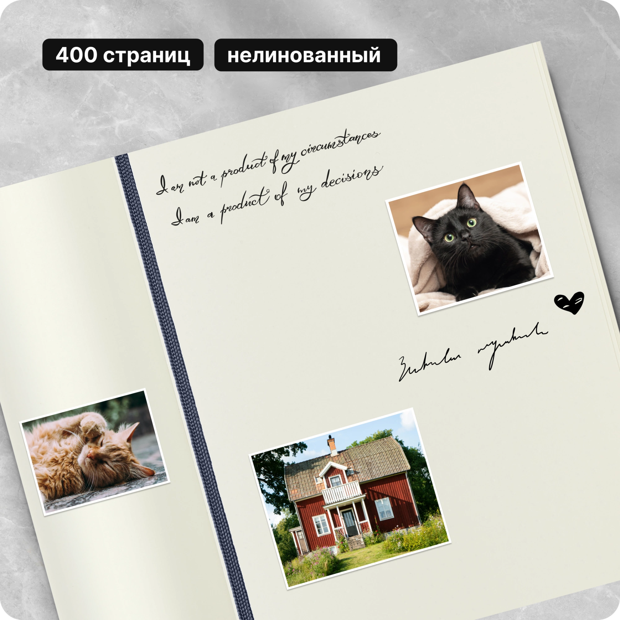 Блокнот Moleskine CLASSIC SOFT EXPENDED QP618EXPB20 Large 130х210мм 400стр. нелинованный мягкая обложка синий сапфир — миниатюра 8