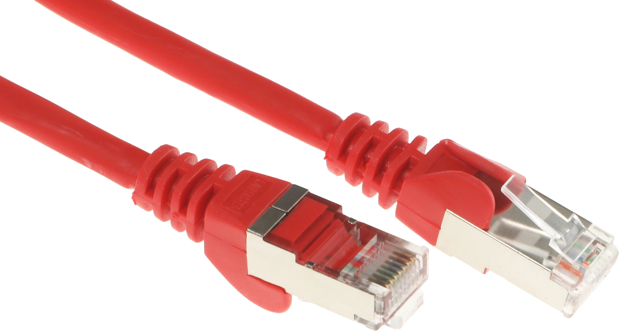 Патч-корд Lanmaster LAN-PC45/S5E-3.0-RD FTP RJ-45 вил.-вилка RJ-45 кат.5E 3м красный LSZH (уп.:1шт) — миниатюра 3