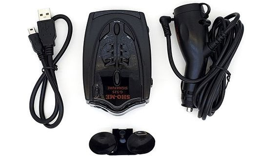 Радар-детектор Sho-Me G-525 Signature GPS приемник — миниатюра 6