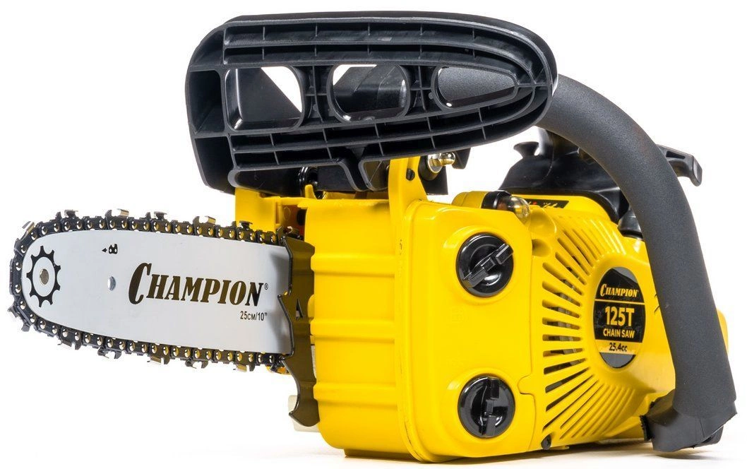 Бензопила Champion 125T-10 700Вт 0.95л.с. дл.шины:10" (25cm) — миниатюра 3