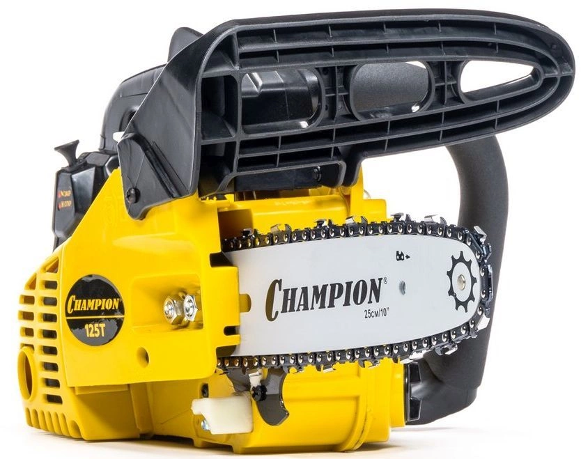 Бензопила Champion 125T-10 700Вт 0.95л.с. дл.шины:10" (25cm) — миниатюра 5