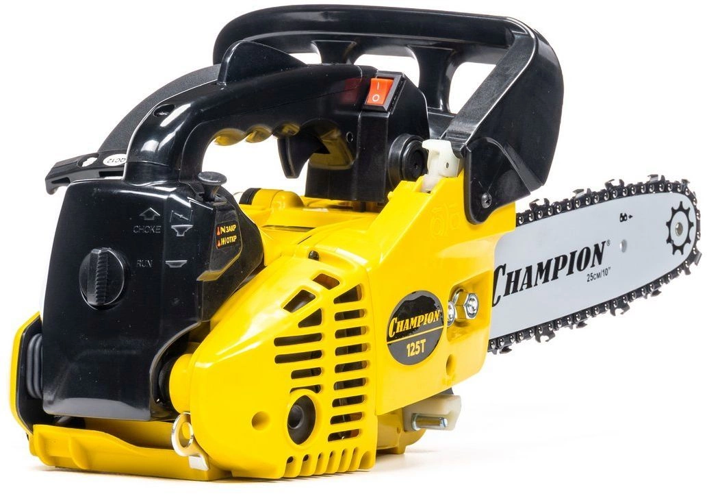 Бензопила Champion 125T-10 700Вт 0.95л.с. дл.шины:10" (25cm) — миниатюра 9