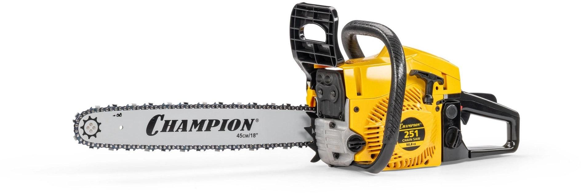 Бензопила Champion 251-18 2300Вт 3.13л.с. дл.шины:18" (45cm) — миниатюра 2