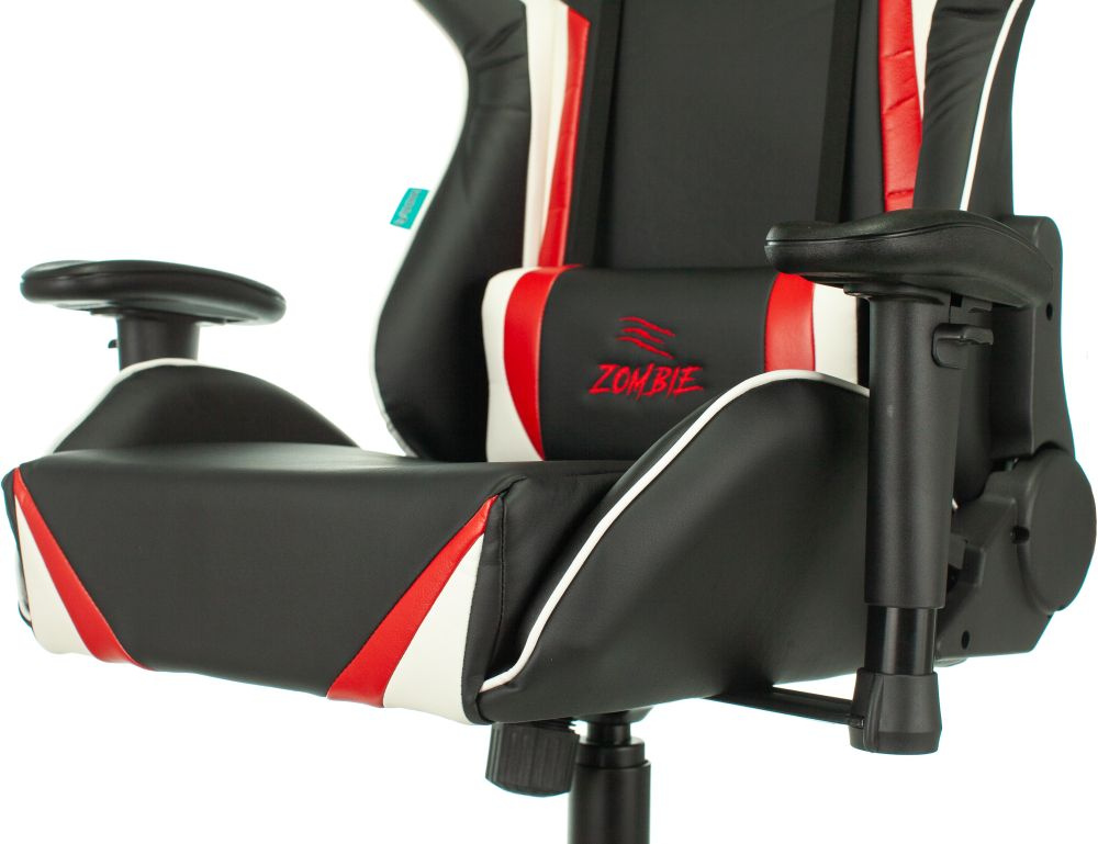 Кресло игровое Zombie Z4 черныйкрасный экокожа крестов пластик - Дополнительные фотографии