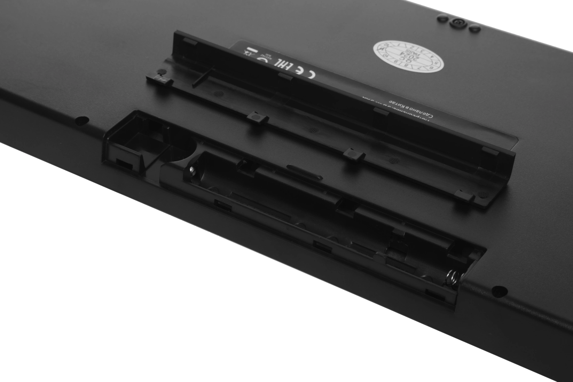 Клавиатура Acer OKR010 черный USB беспроводная slim Multimedia (ZL.KBDEE.003) — миниатюра 14