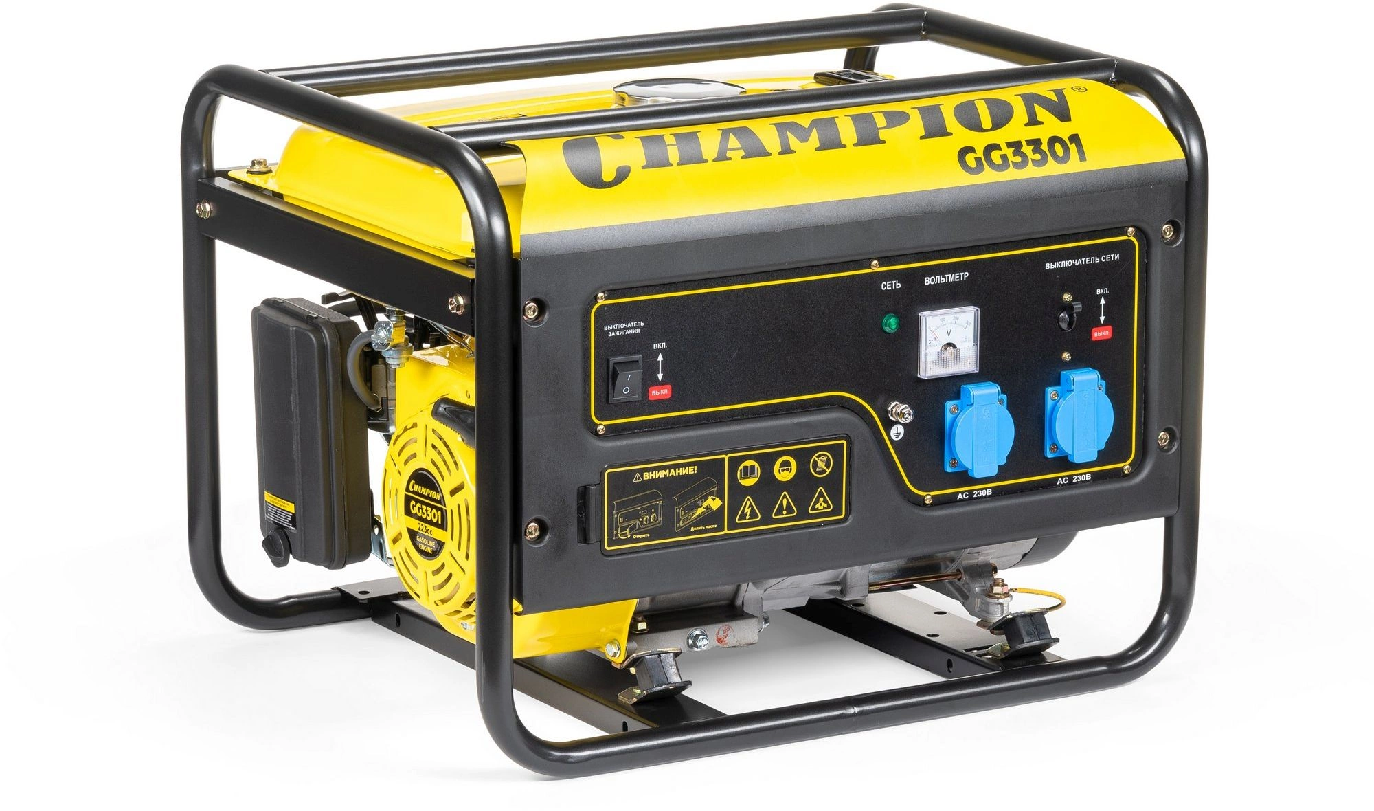 Генератор Champion GG3301 3.1кВт — миниатюра 2