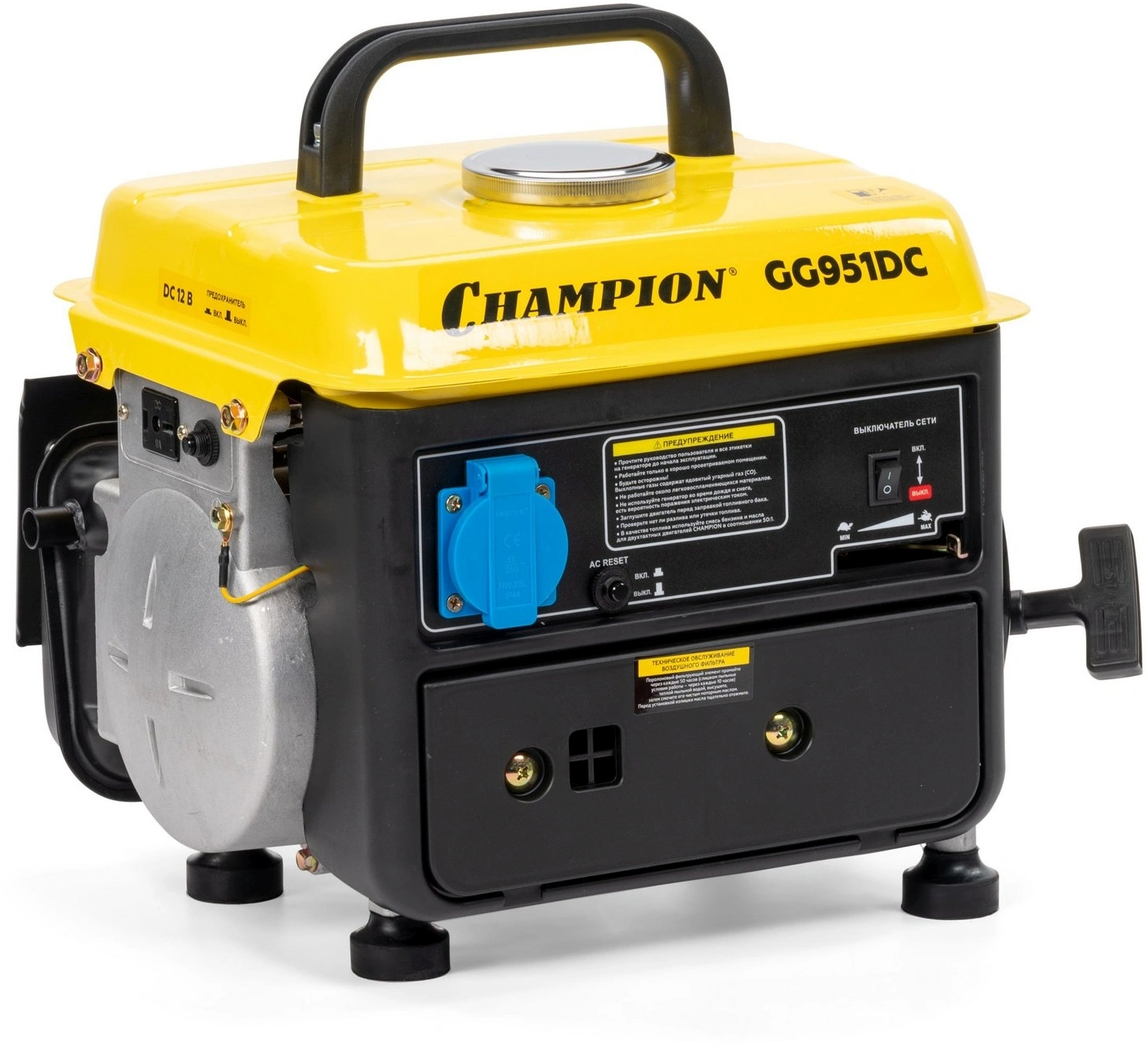 Генератор Champion GG951DC 0.72кВт — миниатюра 2