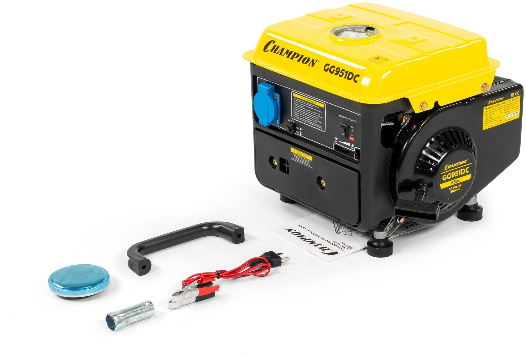 Генератор Champion GG951DC 0.72кВт — миниатюра 13