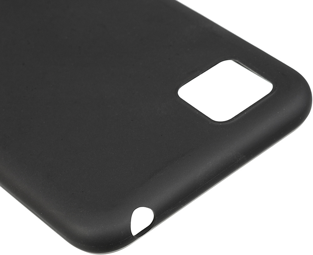 Чехол (клип-кейс) BoraSCO для Honor 9S Silicone Case черный (38857) — миниатюра 2