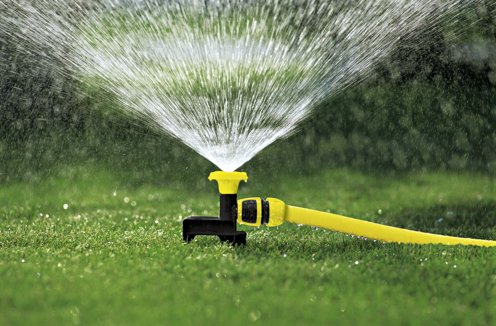 Дождеватель Karcher CS 9 круговой желтый черный (2.645-024.0) — миниатюра 2