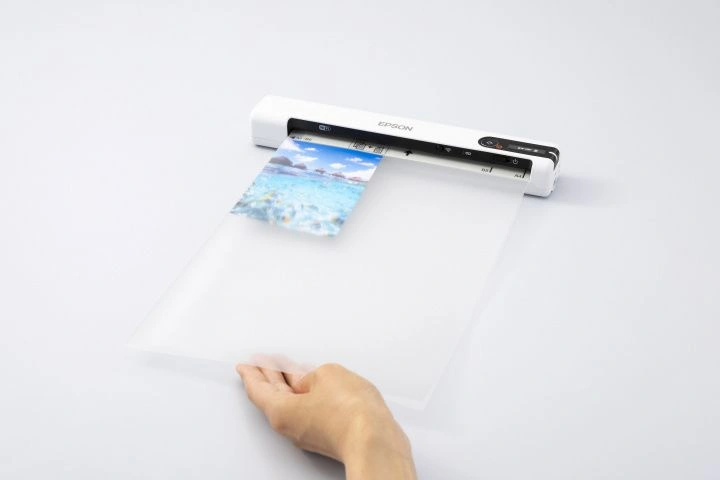 Сканер протяжный Epson WorkForce DS-80W (B11B253402) A4 белый — миниатюра 6
