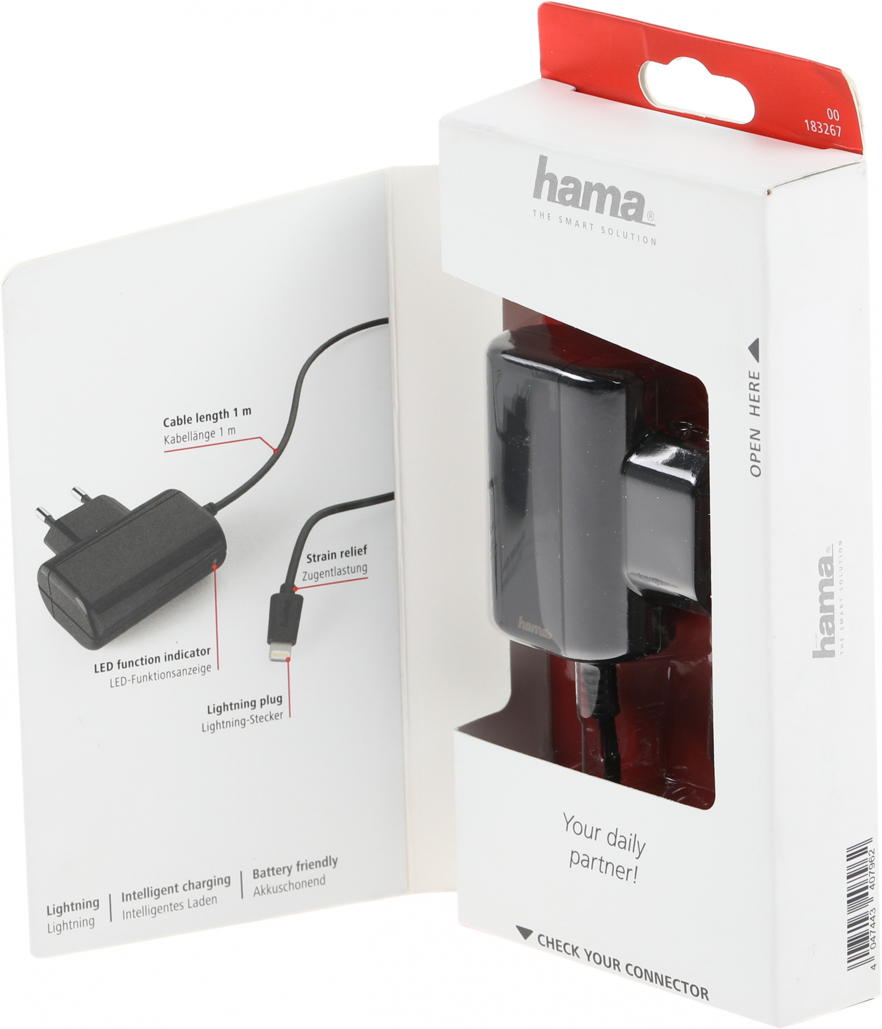 Сетевое зар./устр. Hama H-183267 5W 1A для Apple черный (00183267) — миниатюра 8