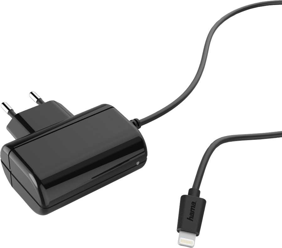 Сетевое зар./устр. Hama H-183267 5W 1A для Apple черный (00183267) — миниатюра 2