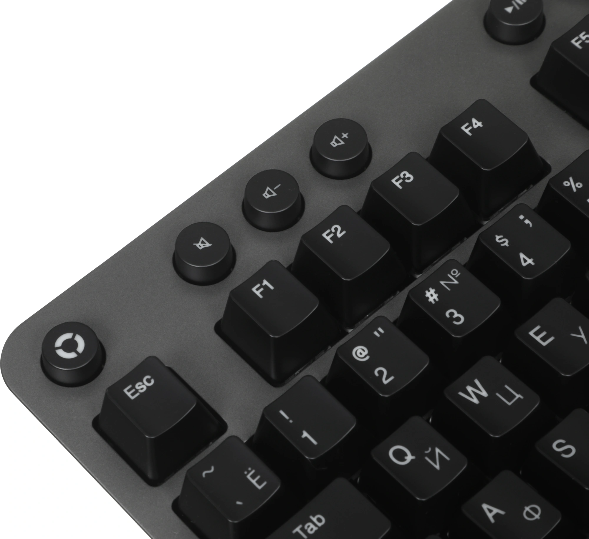 Клавиатура Lenovo K500 RGB механическая черный USB Multimedia for gamer LED (подставка для запястий) (GY40T26479) кабель 1.8м — миниатюра 14