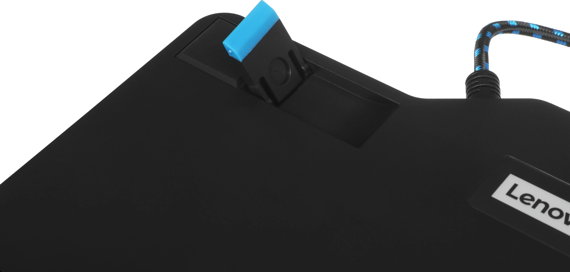Клавиатура Lenovo K500 RGB механическая черный USB Multimedia for gamer LED (подставка для запястий) (GY40T26479) кабель 1.8м — миниатюра 16