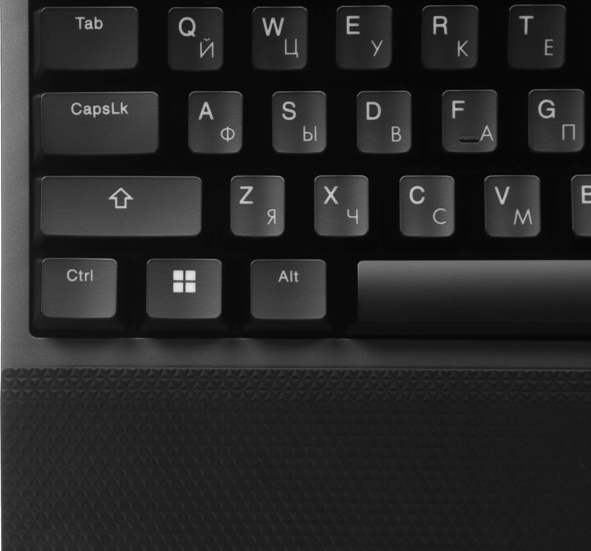 Клавиатура Lenovo K500 RGB механическая черный USB Multimedia for gamer LED (подставка для запястий) (GY40T26479) кабель 1.8м — миниатюра 19