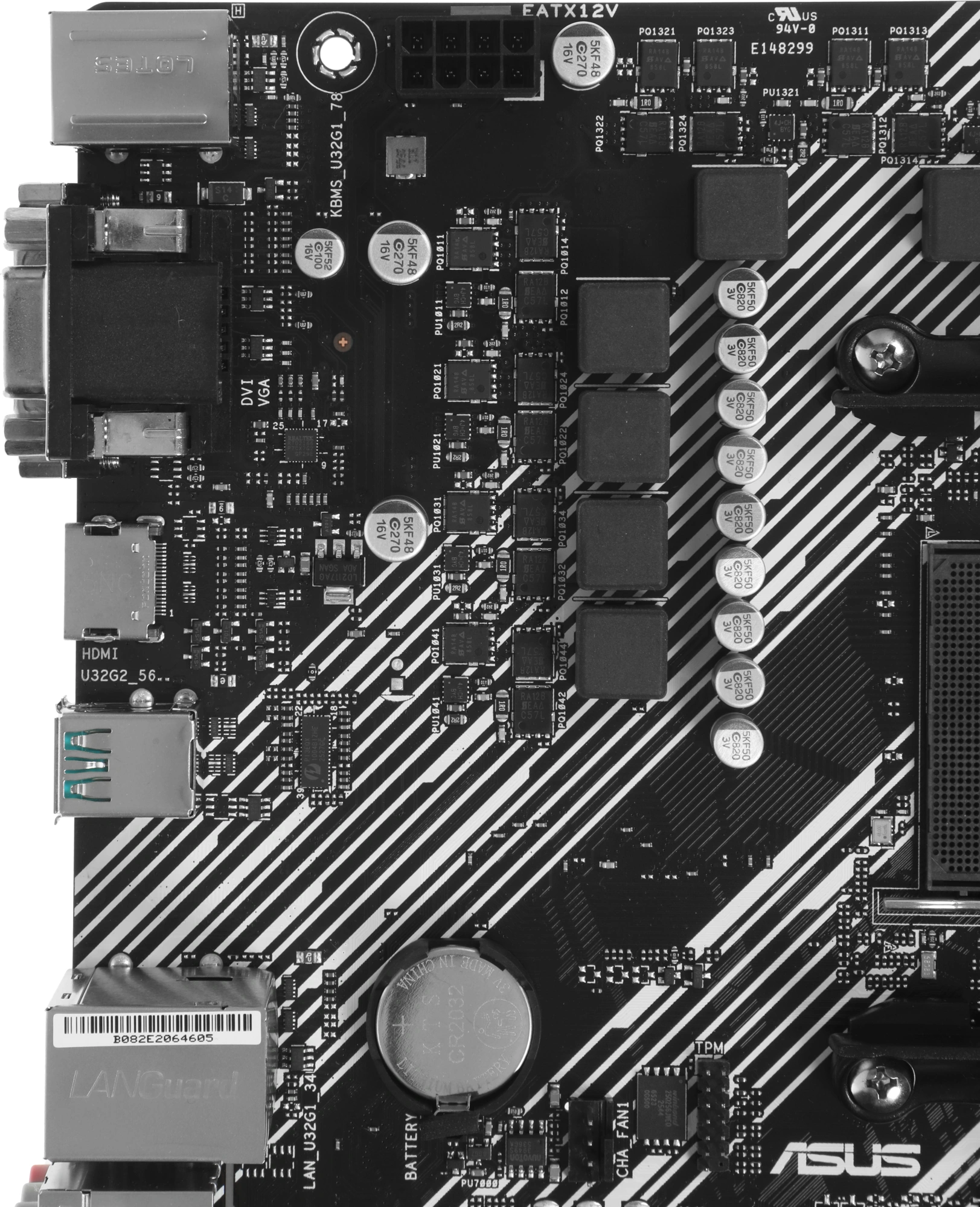Материнская плата Asus PRIME B550M-K Soc-AM4 AMD B550 4xDDR4 mATX AC`97 8ch(7.1) GbLAN RAID+VGA+DVI+HDMI — миниатюра 11