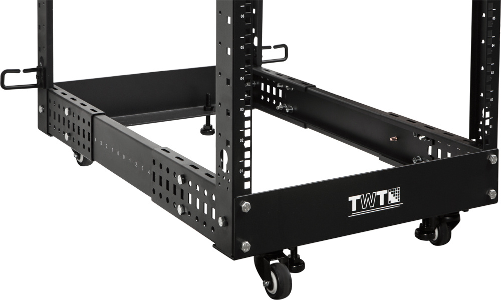 Стойка двухрамная Lanmaster TWT-RACK2-48U-LT-ADJ 48U 600ммx1020мм серый — миниатюра 3