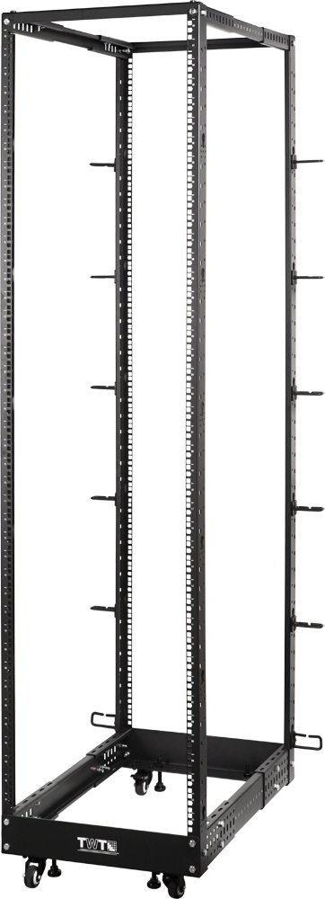 Стойка двухрамная Lanmaster TWT-RACK2-48U-LT-ADJ 48U 600ммx1020мм серый — миниатюра 4