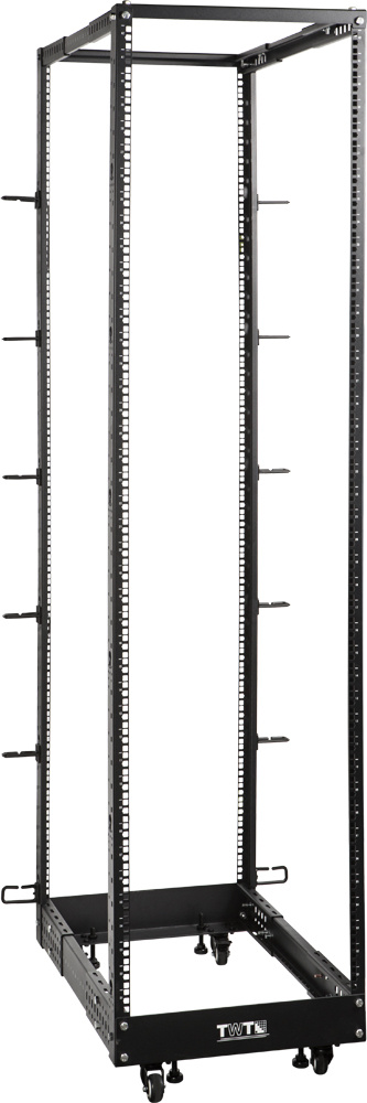 Стойка двухрамная Lanmaster TWT-RACK2-48U-LT-ADJ 48U 600ммx1020мм серый — миниатюра 5