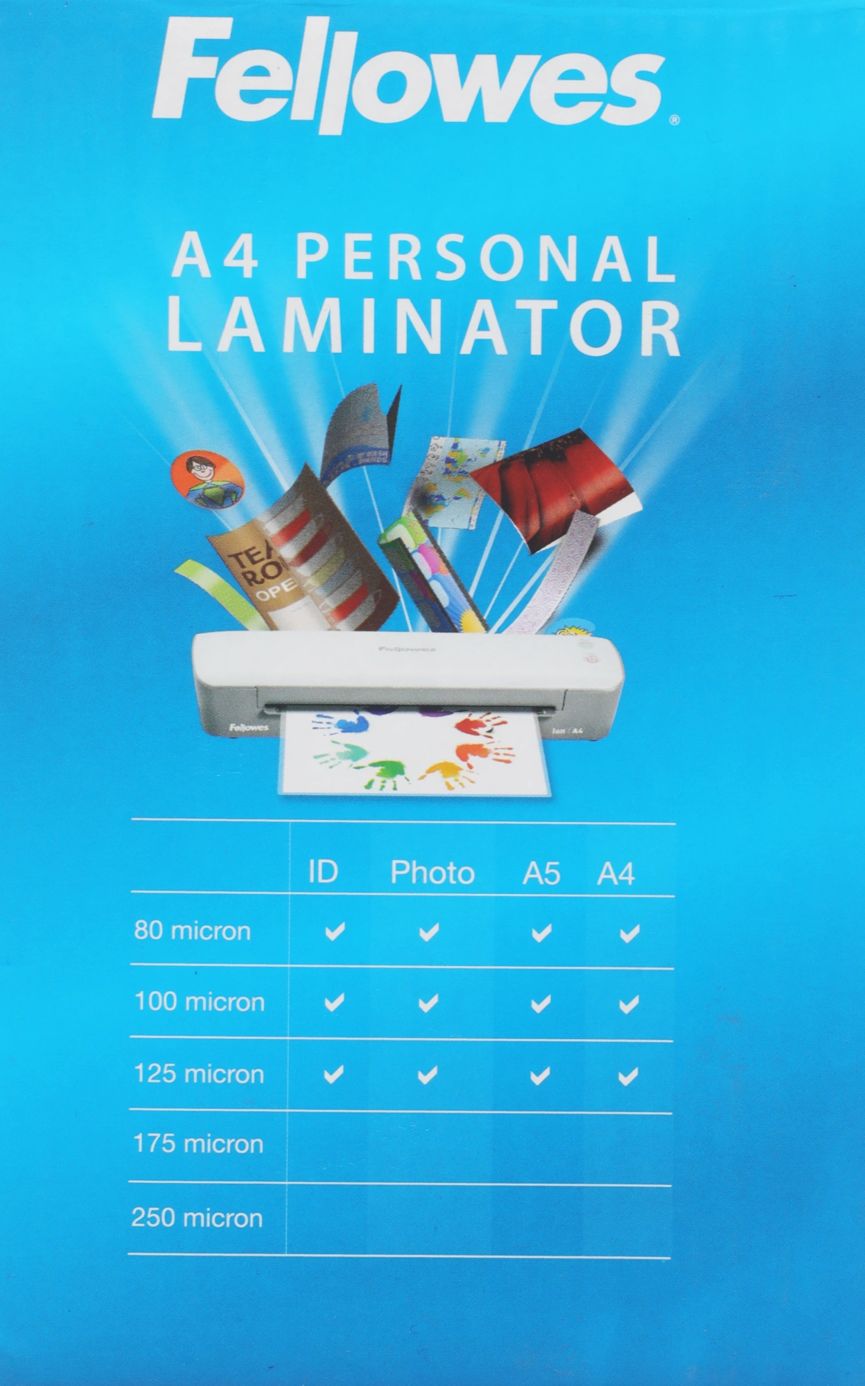 Ламинатор Fellowes Ion A4 белый (FS-45600) A4 (70-125мкм) 30см/мин (2вал.) лам.фото — миниатюра 11
