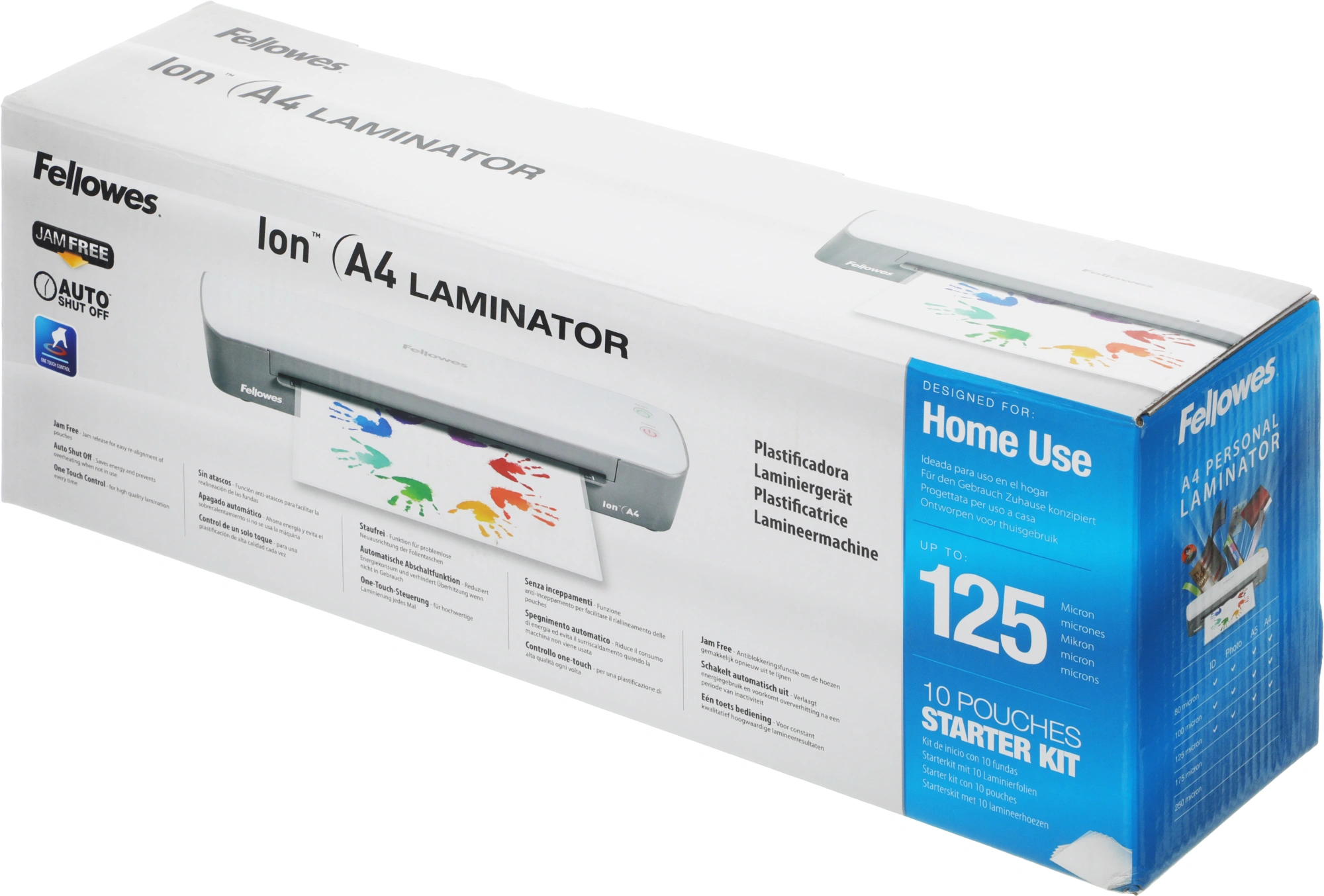 Ламинатор Fellowes Ion A4 белый (FS-45600) A4 (70-125мкм) 30см/мин (2вал.) лам.фото — миниатюра 10
