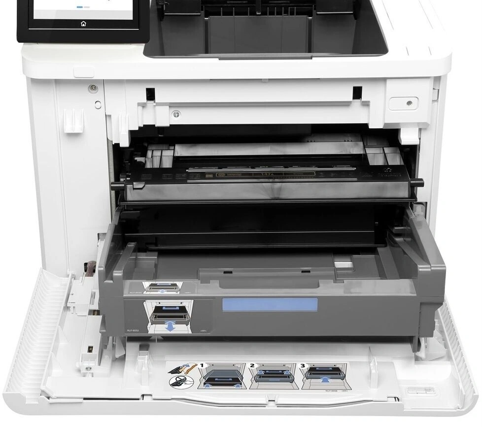 Принтер лазерный HP LaserJet Enterprise M612dn (7PS86A) A4 Duplex Net белый — миниатюра 6