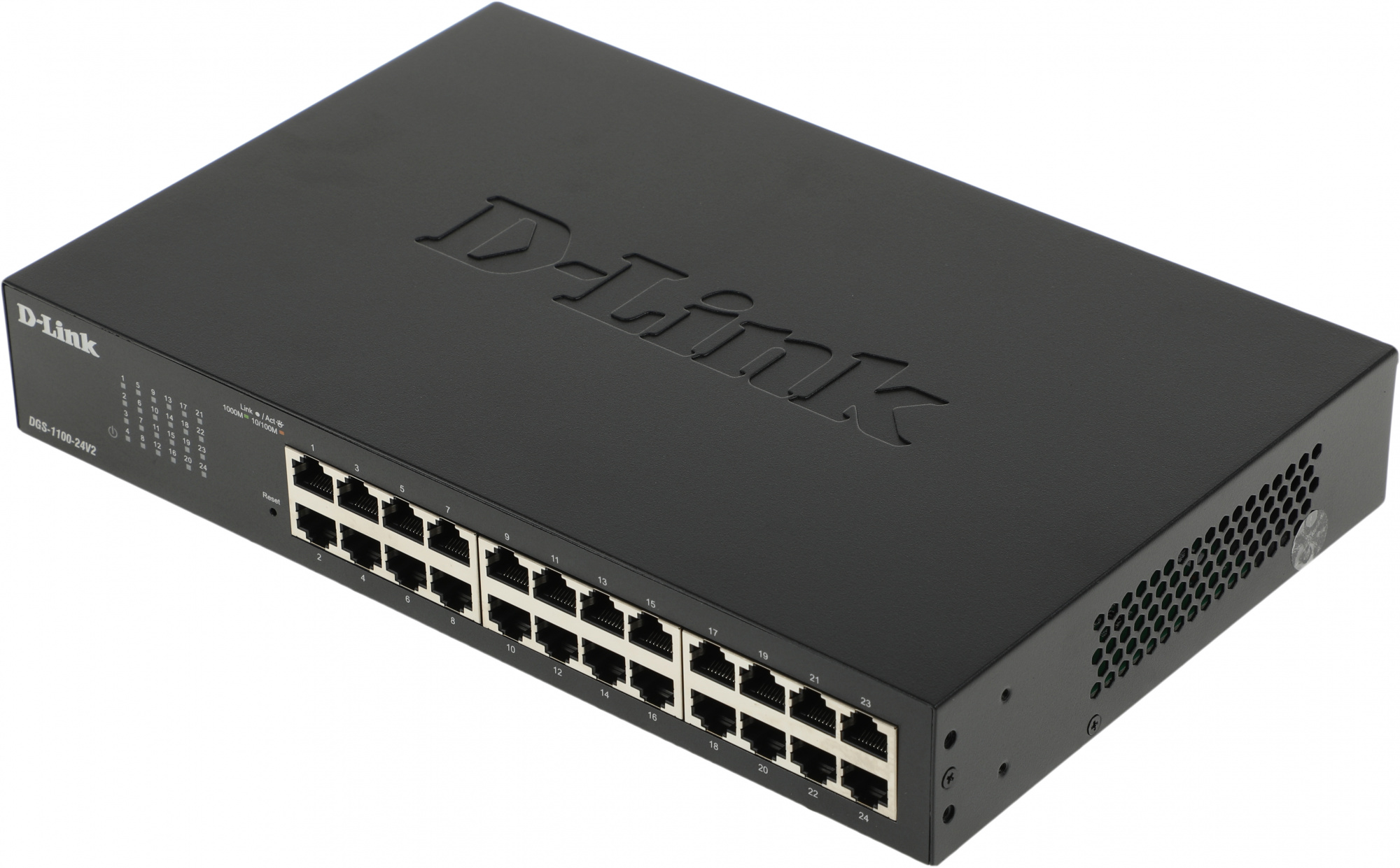 Коммутатор D-Link DGS-1100-24V2/A DGS-1100-24V2/A2A (L2) 24x1Гбит/с настраиваемый — миниатюра 6