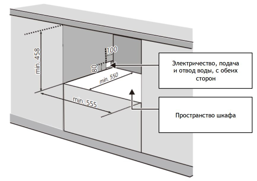 Посудомоечная машина встраив. Weissgauff BDW 4106 D 1380Вт компактная — миниатюра 21
