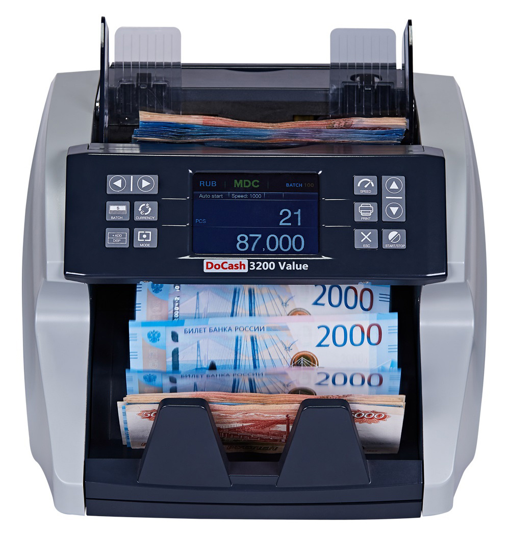 Счетчик банкнот DoCash 3200 Value 11619