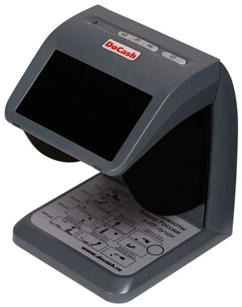 Детектор банкнот DoCash mini IR/UV/AS просмотровый (10658) — миниатюра 8
