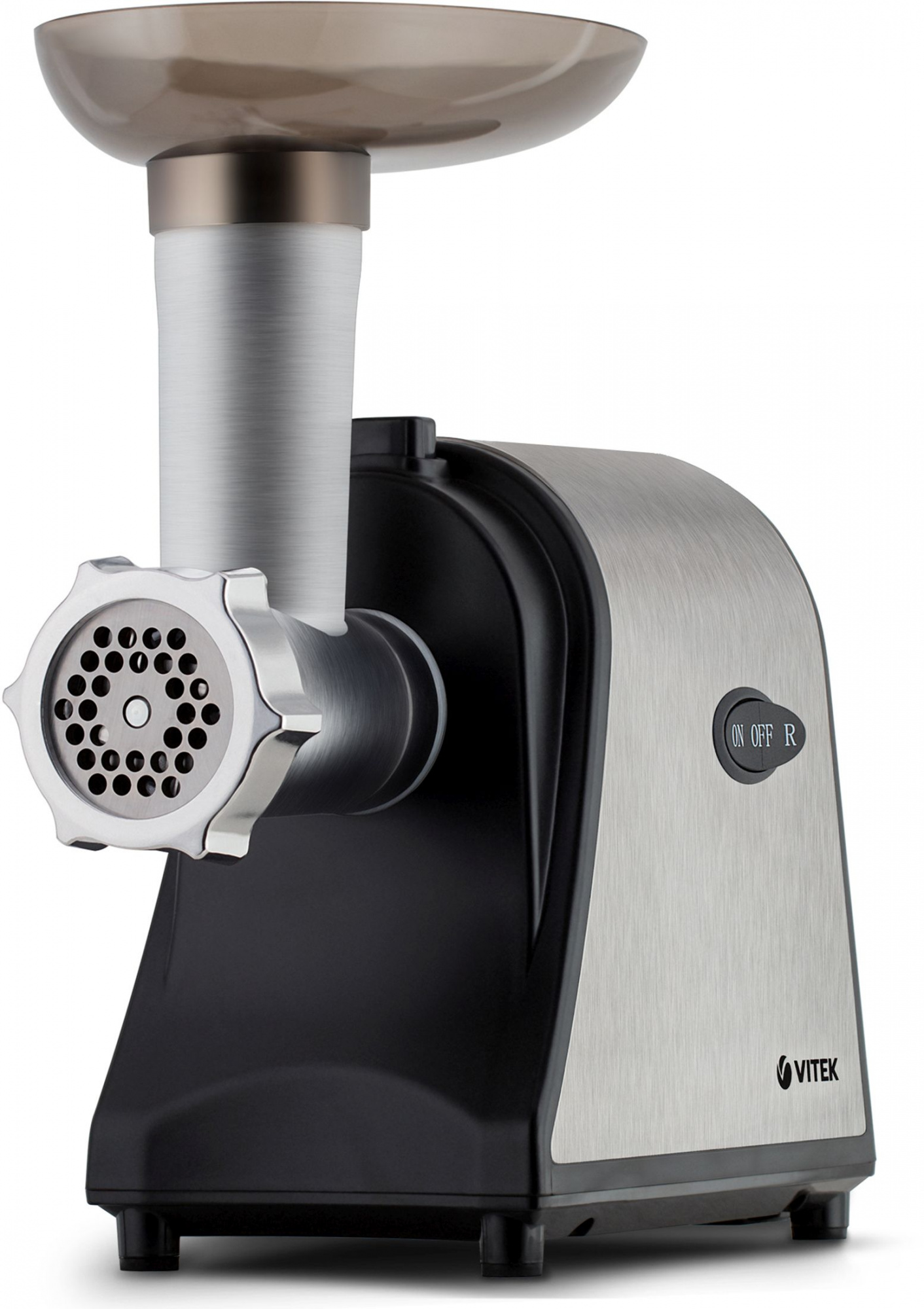 Мясорубка Vitek VT-3636 1700Вт стальной — миниатюра 3