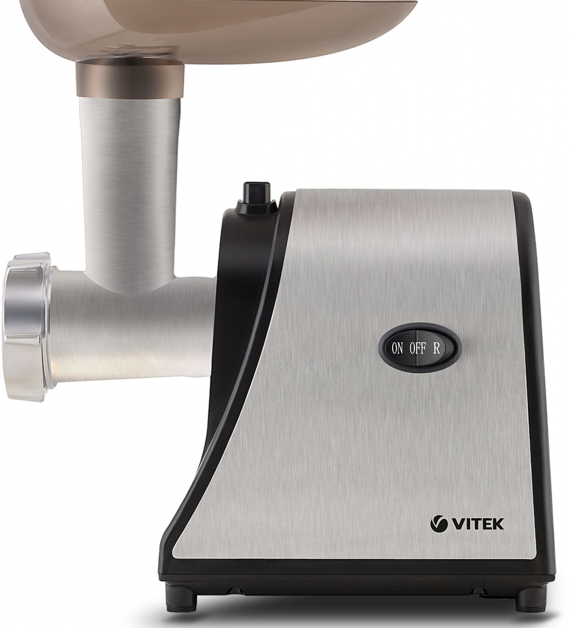 Мясорубка Vitek VT-3636 1700Вт стальной — миниатюра 5