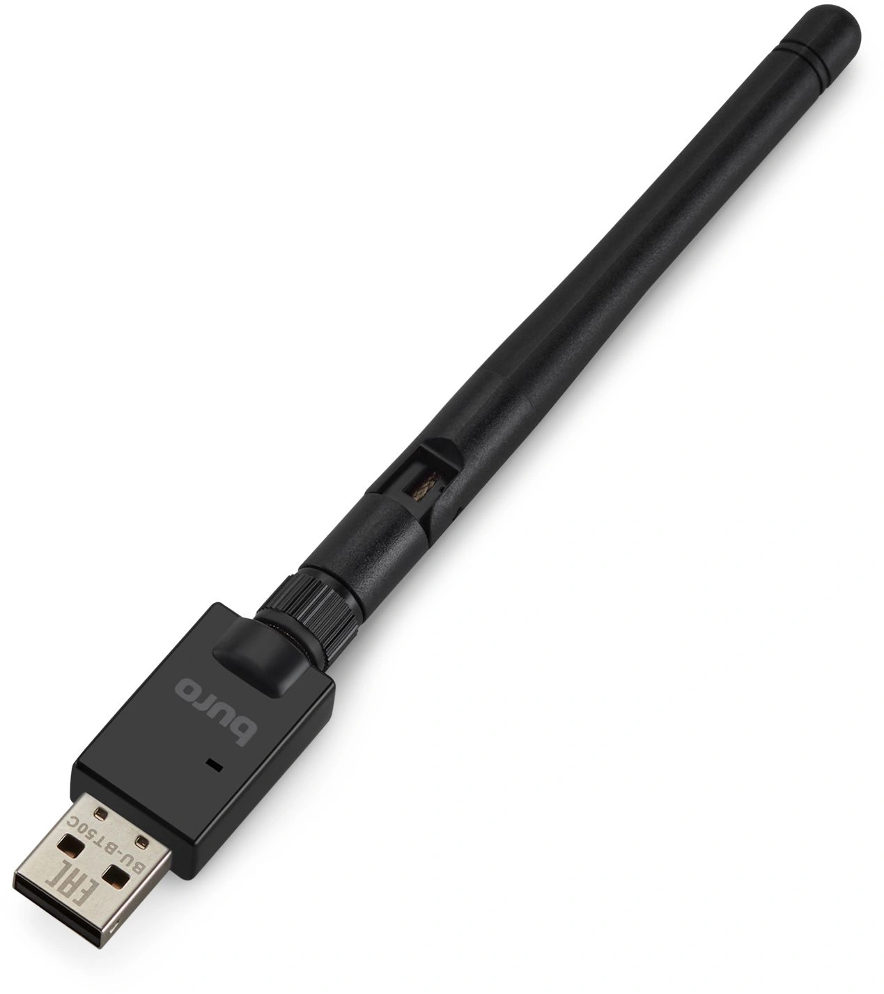 Адаптер USB Buro BU-BT50C BT5.0+EDR class 1 100м черный — миниатюра 10