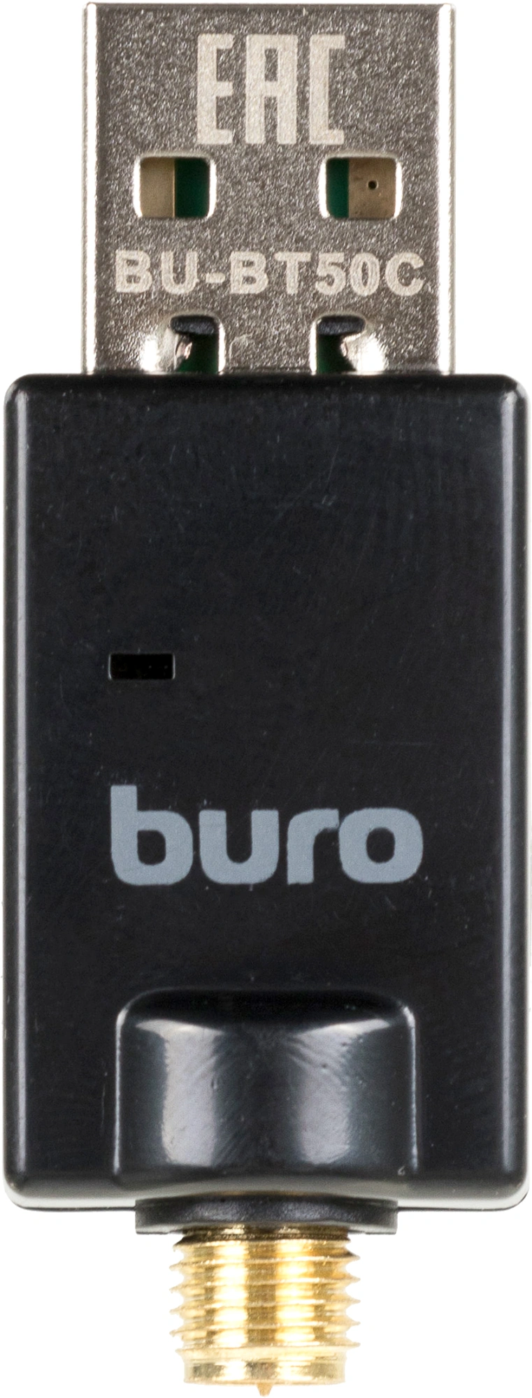 Адаптер USB Buro BU-BT50C BT5.0+EDR class 1 100м черный — миниатюра 4