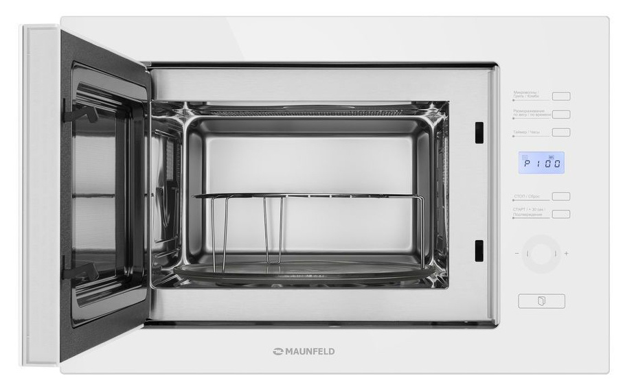 Микроволновая печь Maunfeld MBMO.25.7GW 25л. 900Вт белый (встраиваемая) — миниатюра 2