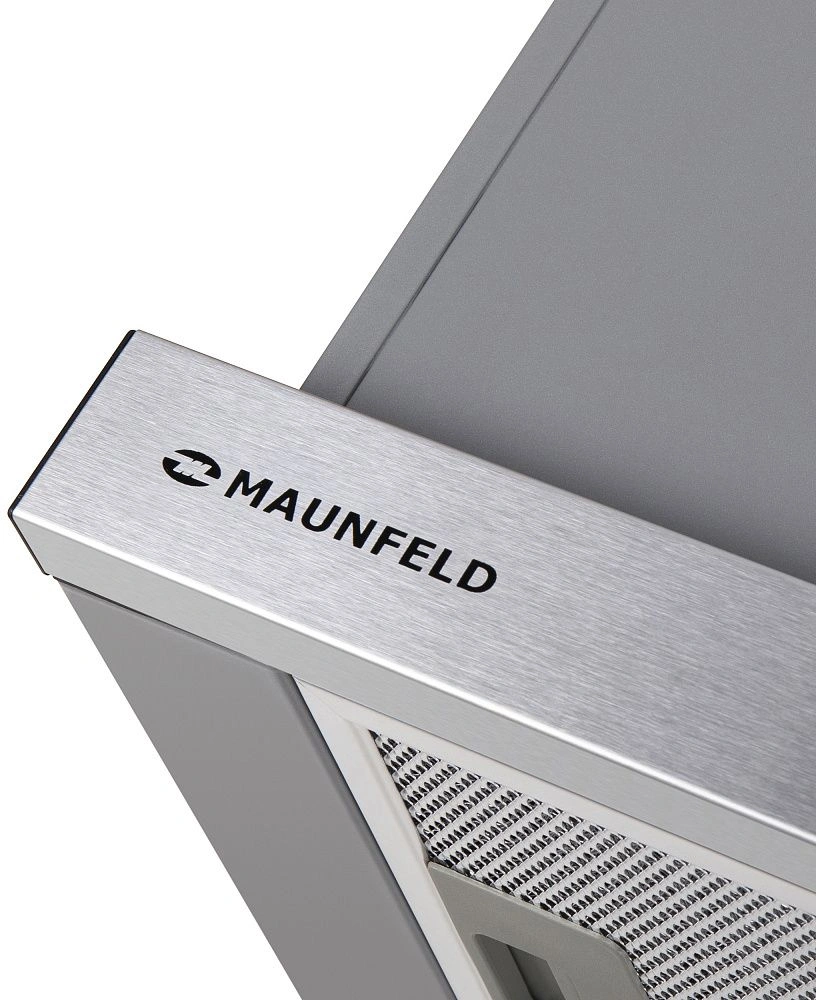 Вытяжка встраиваемая Maunfeld VS Light 50 нержавеющая сталь управление: кулисные переключатели (1 мотор) — миниатюра 12