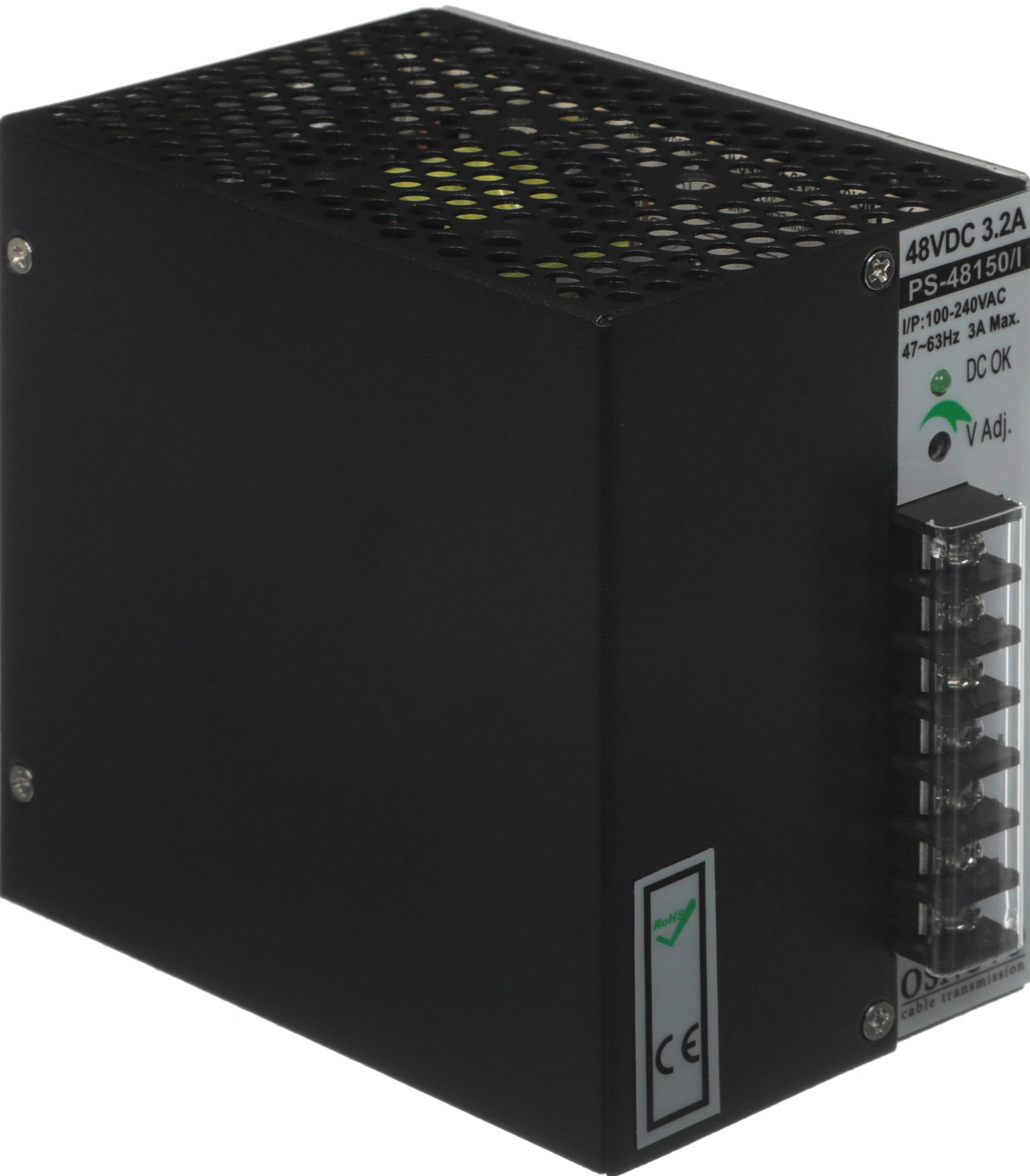 Блок питания AC/DC Osnovo PS-48150/I 45В 53В 150Вт — миниатюра 10