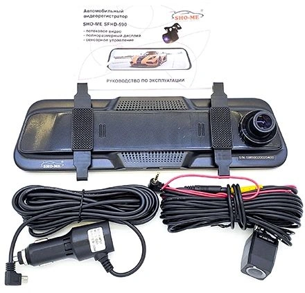 Видеорегистратор Sho-Me SFHD-590 черный 3Mpix 1080x1920 1080p 145гр. JL5401 — миниатюра 3
