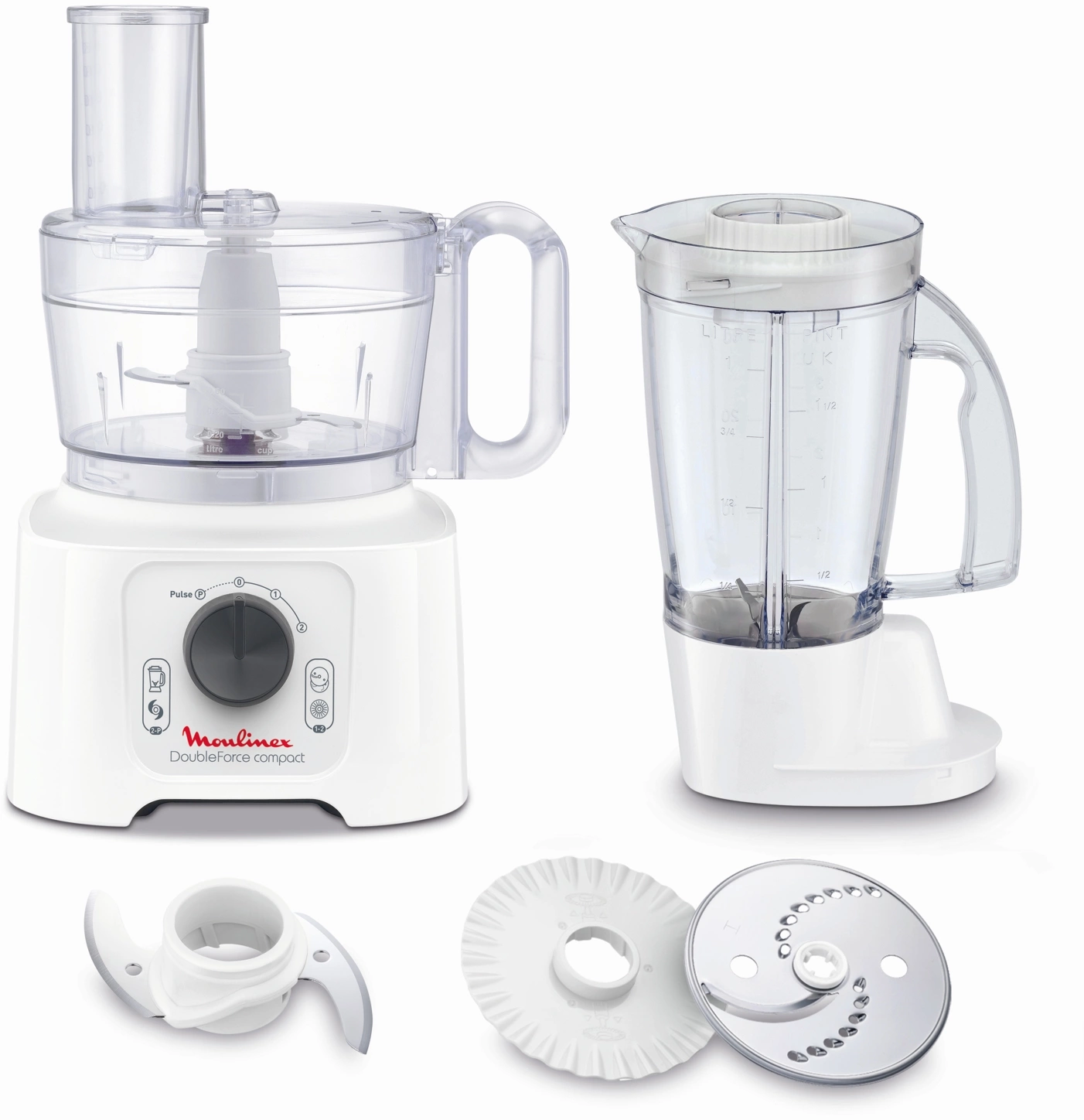 Кухонный комбайн Moulinex Easy Force FP542111 800Вт белый — миниатюра 10
