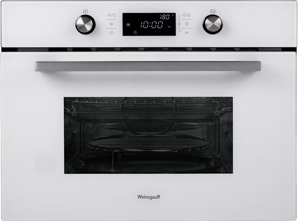 Духовой шкаф Электрический Weissgauff OE 449 PDW белый — миниатюра 3
