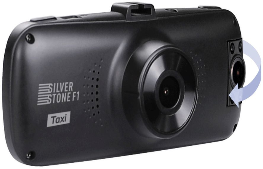 Видеорегистратор Silverstone F1 NTK-55F Taxi 2K черный 12Mpix 1440x2560 1440p 140гр. — фото 1