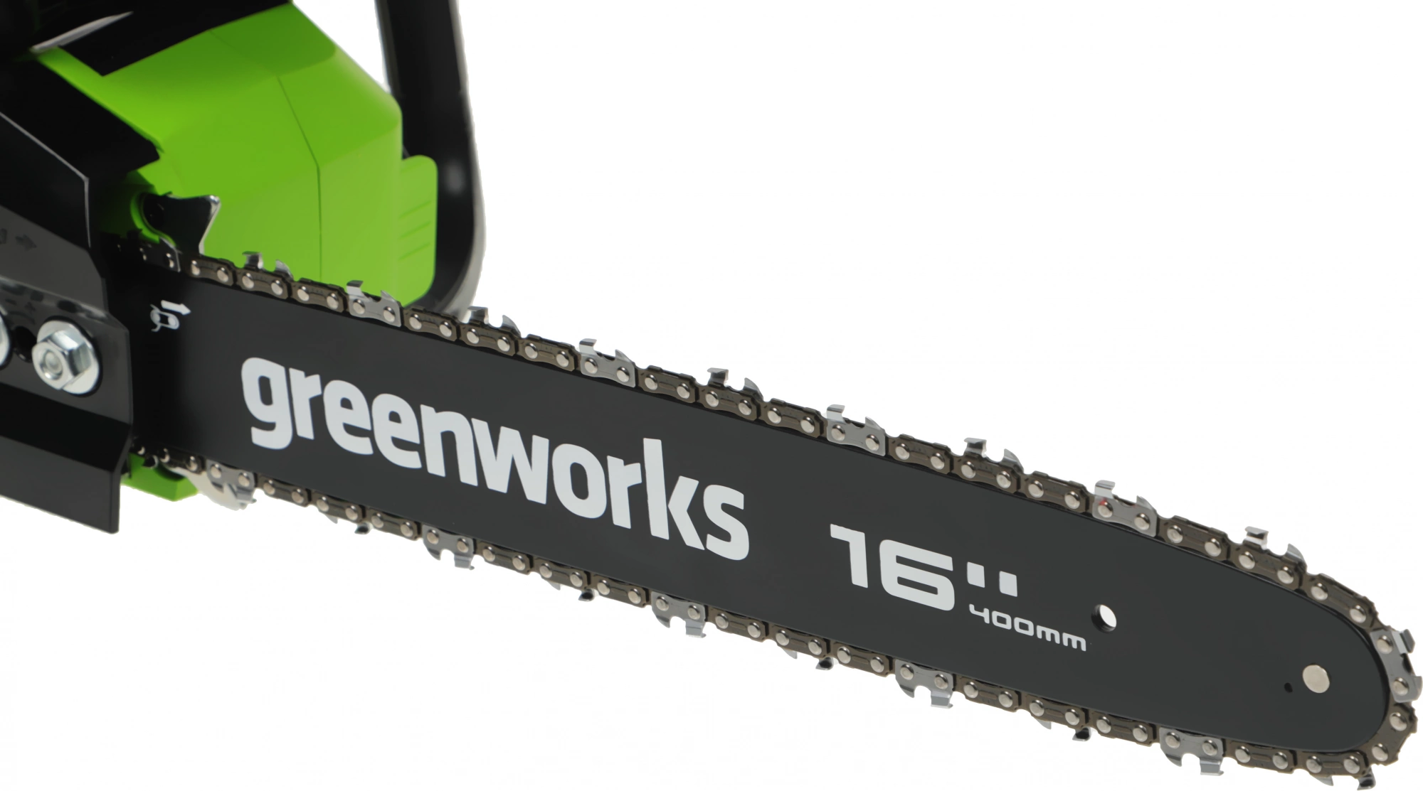 Цепная пила Greenworks GD40CS18 аккум. дл.шины:16" (40cm) 1аккум. 2Ач ЗУ (2005807UA) — миниатюра 6