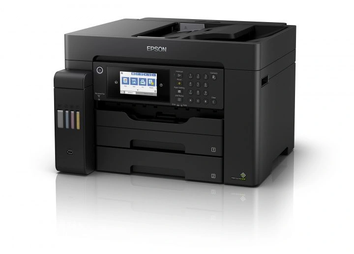 МФУ струйный Epson L15150 (C11CH72404/505/506/403/503) A3+ Duplex Net WiFi черный — миниатюра 2