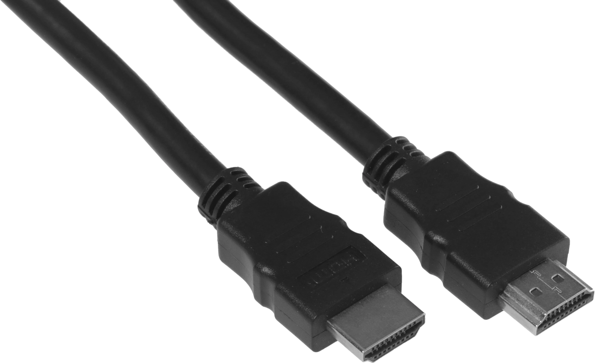 Кабель аудио-видео HDMI (m)/HDMI (m) 5м. позолоч.конт. черный (00117502) — миниатюра 4