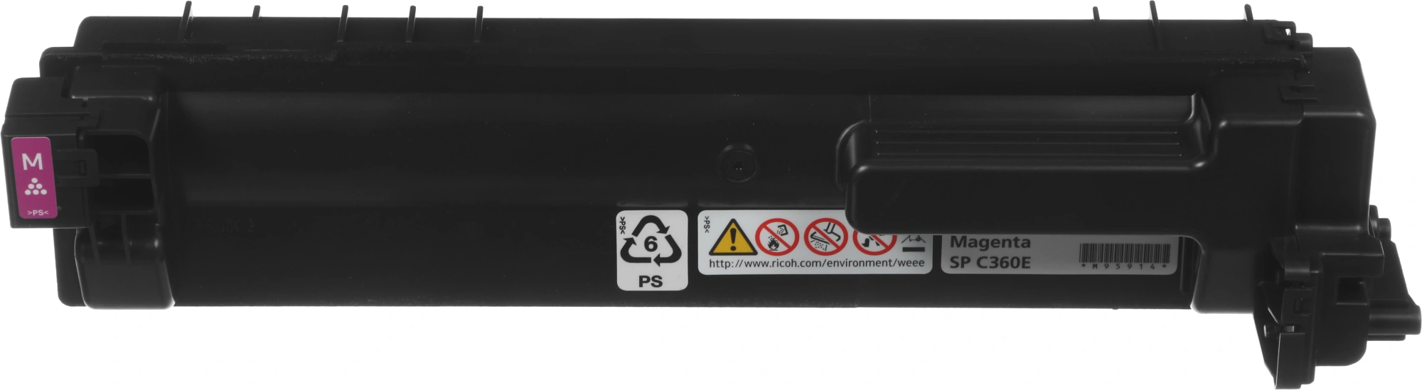 Картридж лазерный Ricoh SP C360E 408190 пурпурный (1500стр.) для Ricoh SP C360DNw/C360SNw/C360SFNw/C361SFNw — миниатюра 2