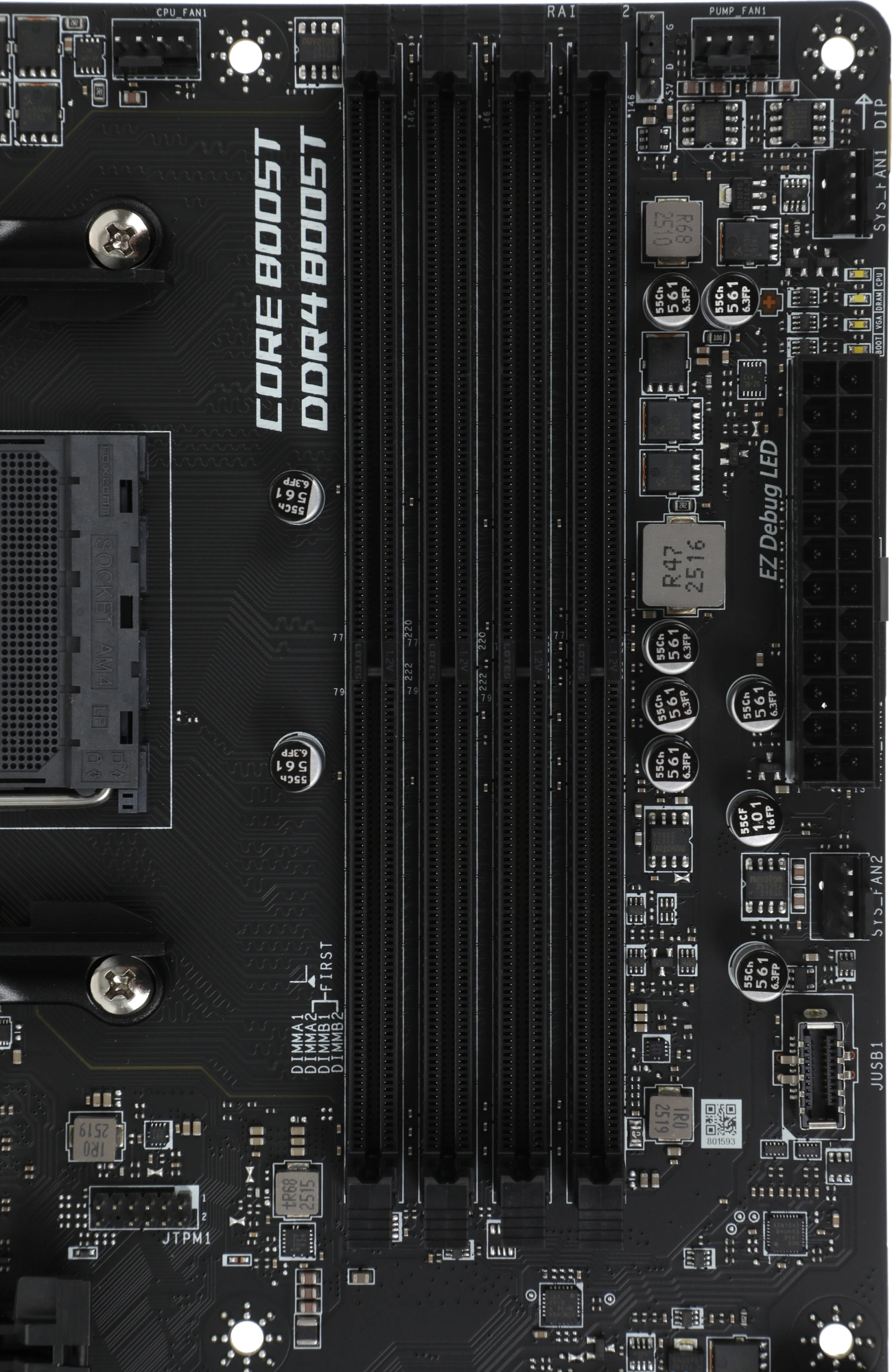 Материнская плата MSI B550M PRO-VDH WIFI Soc-AM4 AMD B550 4xDDR4 mATX AC`97 8ch(7.1) GbLAN RAID+HDMI+DP — миниатюра 3